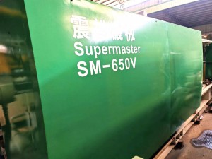 Taiwan Chenhsong Supermaster SM650 (servo) used Plastic Injection Molding Machine