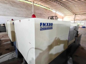 Japan Nissei 80t (FNX80 Hybrid) used Plastic Injection Molding Machine